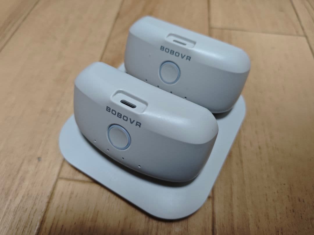 bobovr m3pro　ストラップ　磁気バッテリーx2 チャージステーション