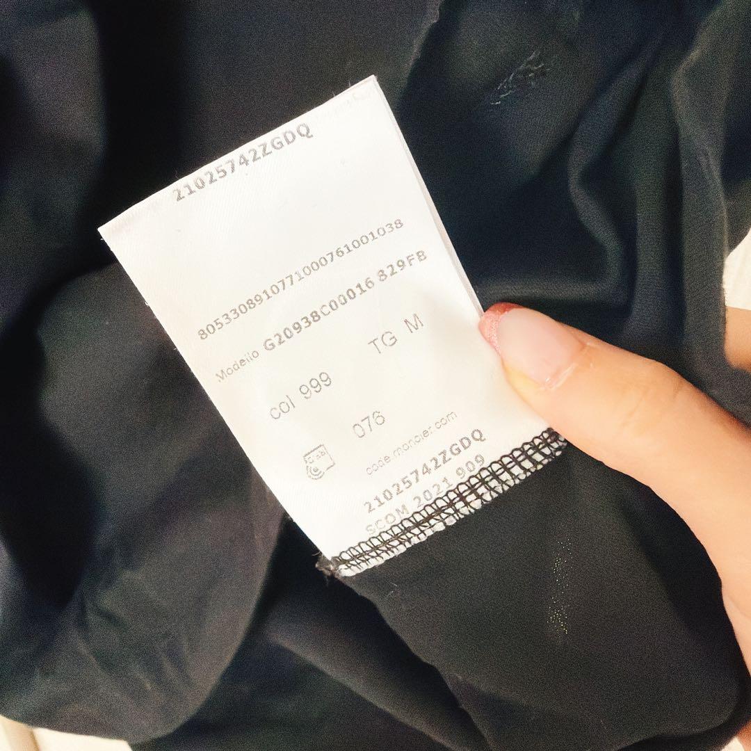 MONCLER 黒 Tシャツ Mサイズ