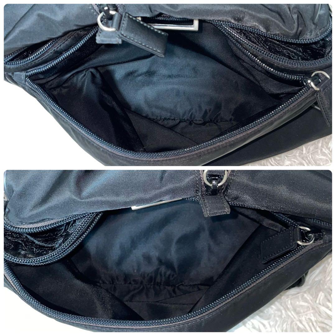 【極美品】PRADA プラダ　ボストンバッグ　旅行　2way ナイロン　ブラック