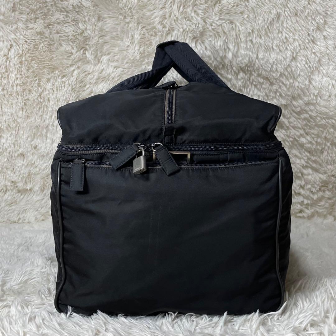 【極美品】PRADA プラダ　ボストンバッグ　旅行　2way ナイロン　ブラック