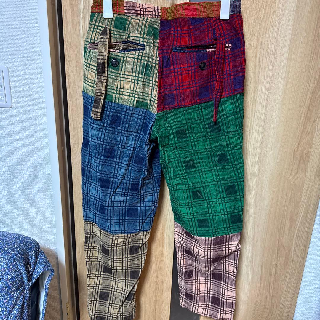 断*イ様 BODEコーデュロイパッチワークパンツ
