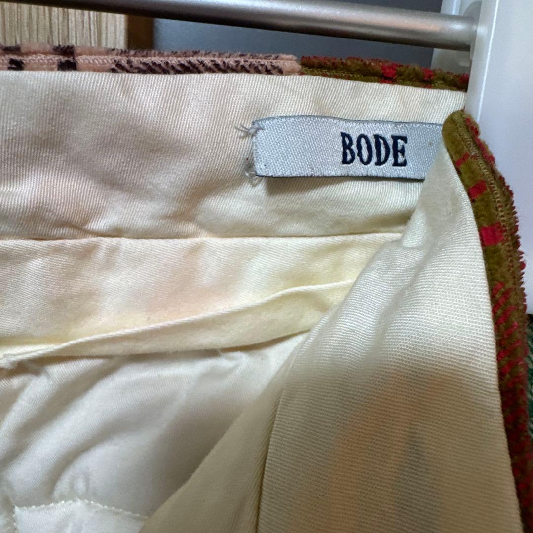 断*イ様 BODEコーデュロイパッチワークパンツ