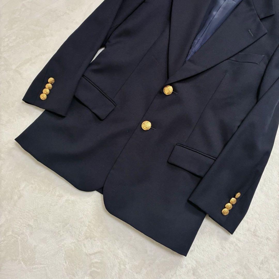 Ralph Lauren ラルフローレン 紺ブレ 金ボタン テーラードジャケット