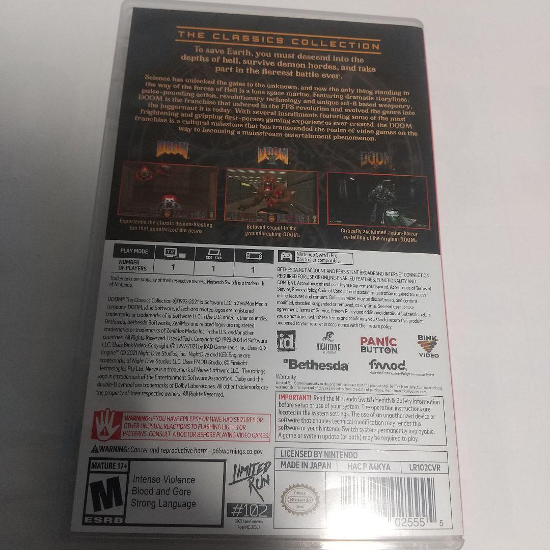 DOOM THE CLASSICS COLLECTION トレカ付き