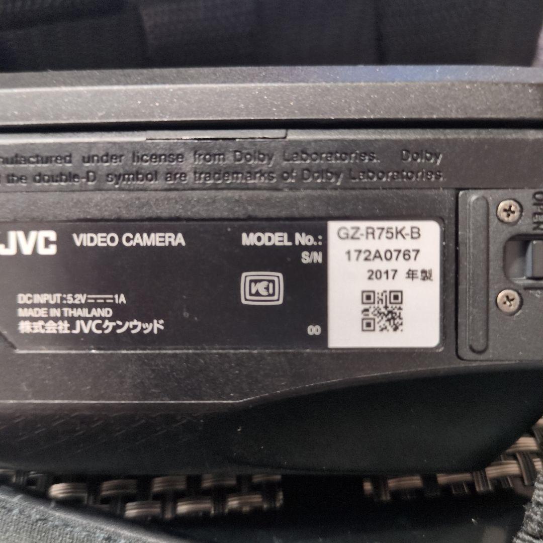 JVC EverioR GZ-R75K-B 撮影には問題ないですがジャンク品