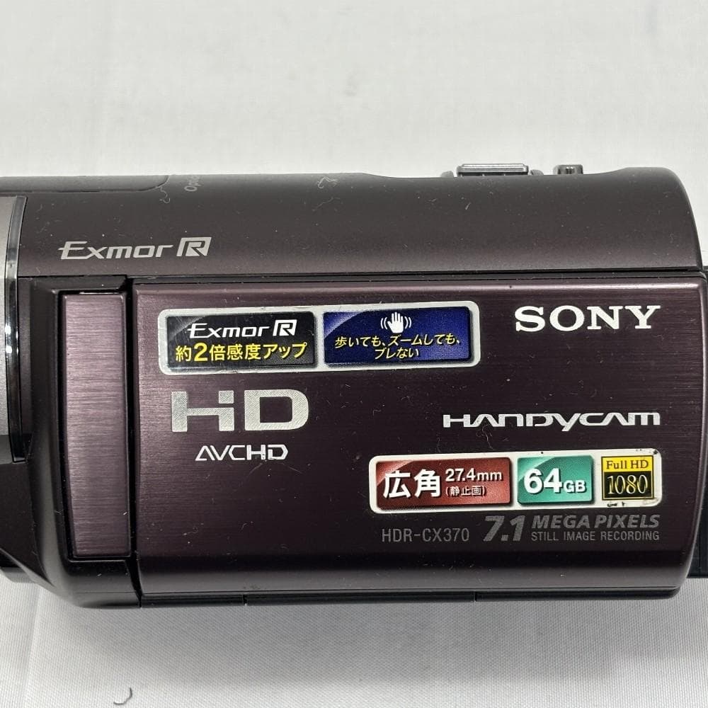 動作OK！ ソニーハンディカム SONY Handycam HDR-CX370