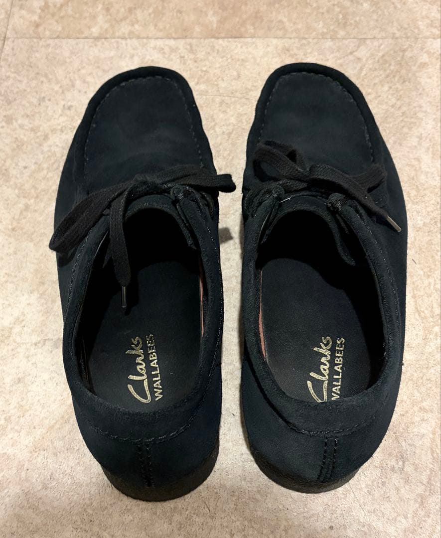 靴 Clarks WallabeeEVO WP 24.5cm UK6.5