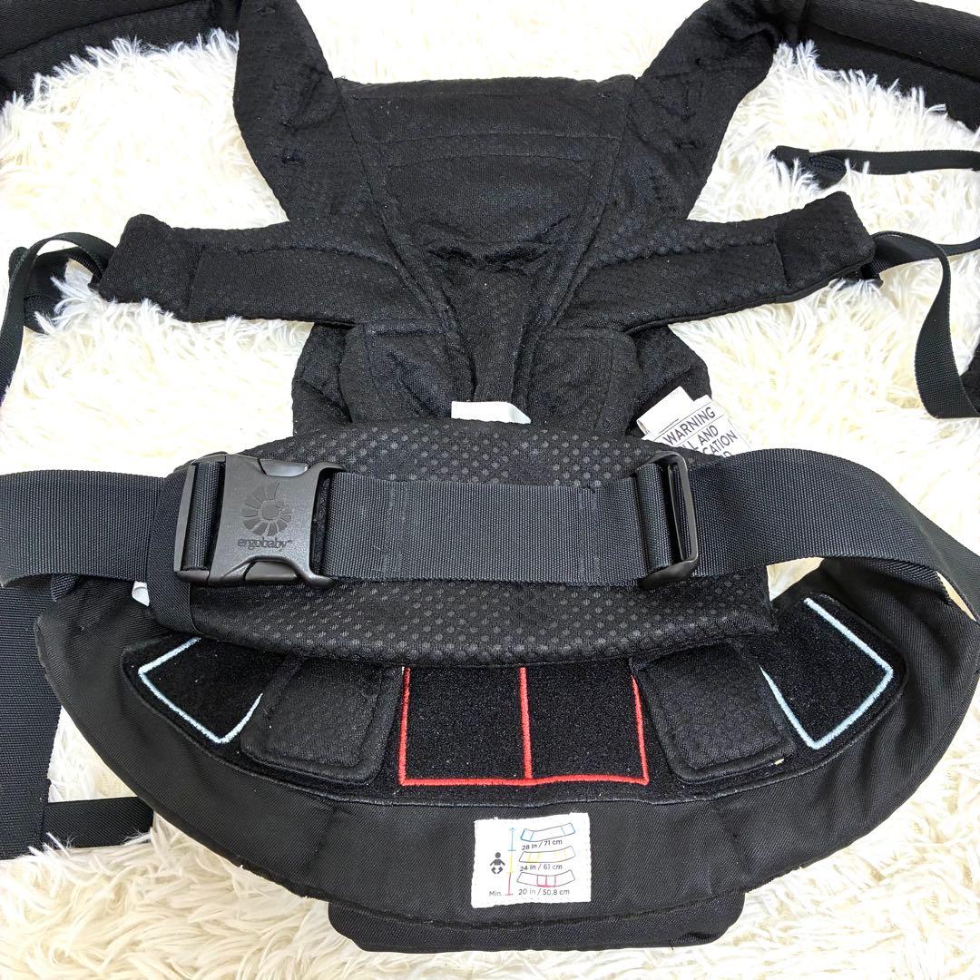 【美品】エルゴベビー OMNI Breeze 抱っこ紐 オニキスブラック 箱付き