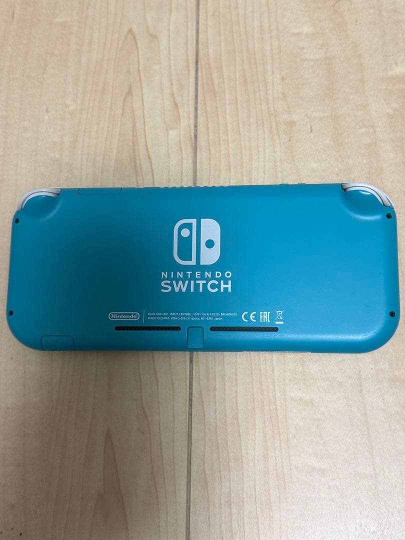Nintendo Switch Light ターコイズブルー 本体 ソフト3つ