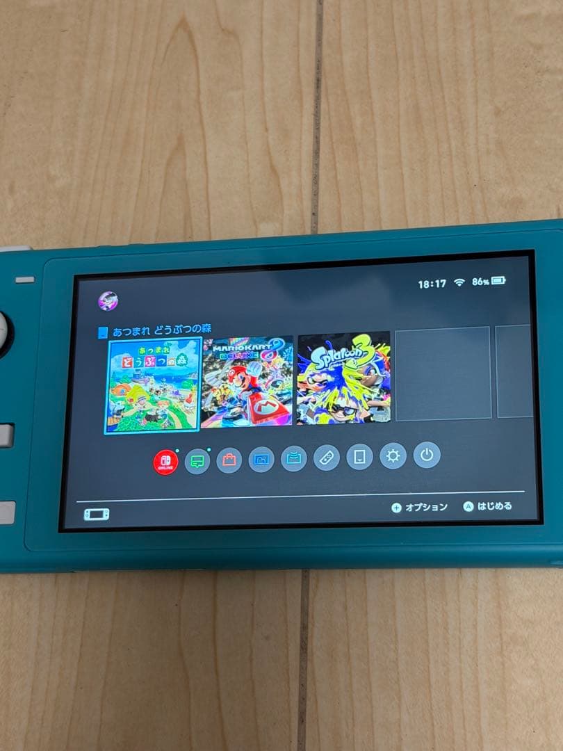 Nintendo Switch Light ターコイズブルー 本体 ソフト3つ