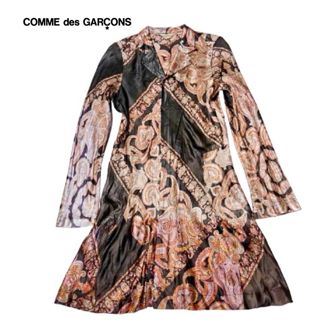 レア！comme des garconsチャイナ風アーカイブワンピースmi120