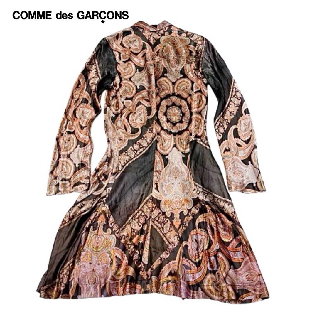 レア！comme des garconsチャイナ風アーカイブワンピースmi120