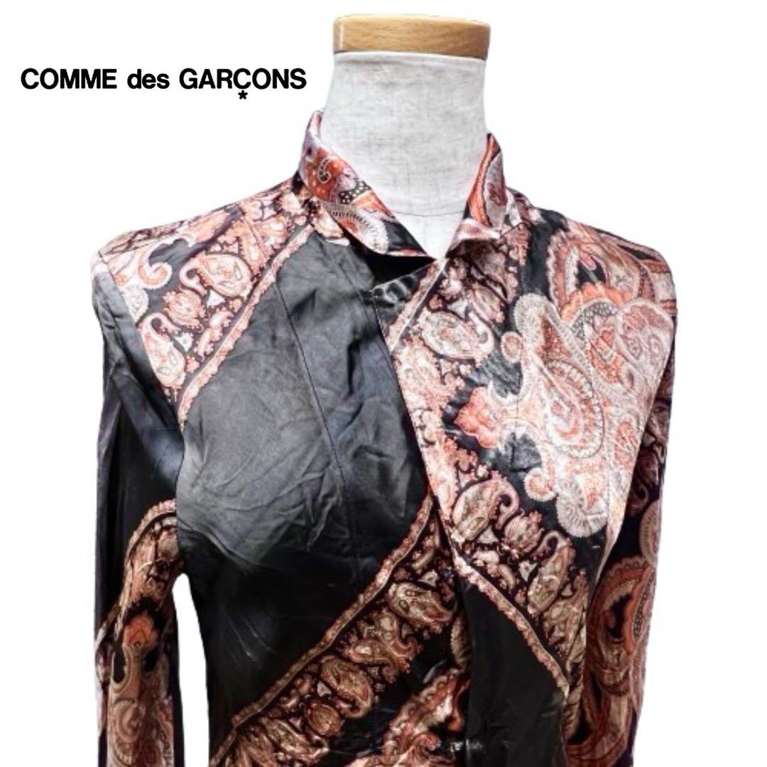 レア！comme des garconsチャイナ風アーカイブワンピースmi120