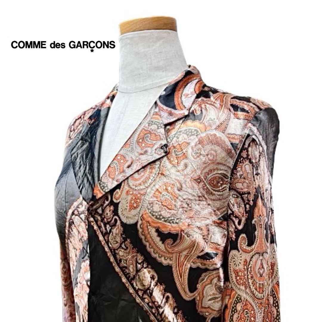 レア！comme des garconsチャイナ風アーカイブワンピースmi120