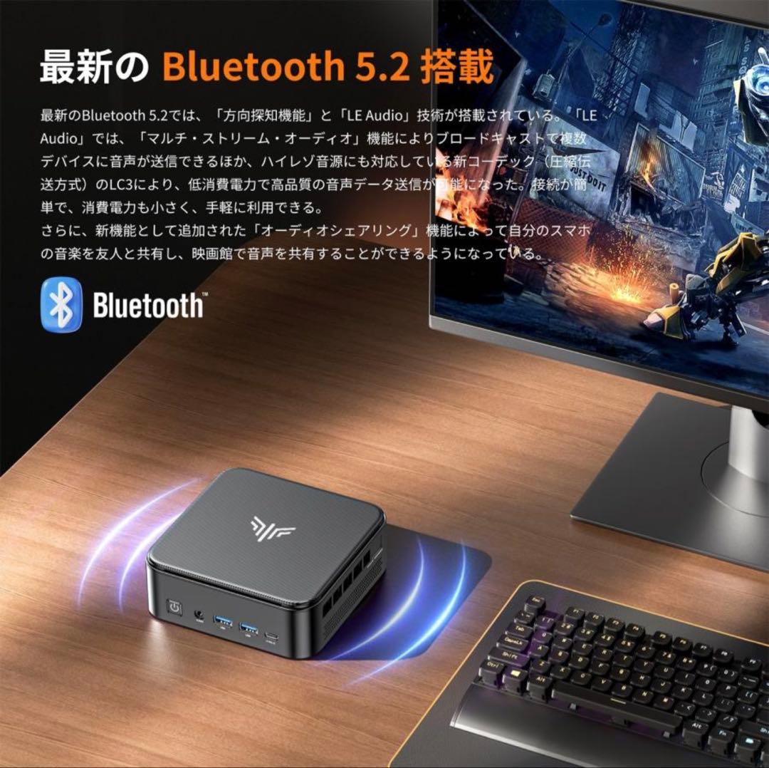 [新品未開封］NIPOGIミニpc ryzen AMD Ryzen5 7430U