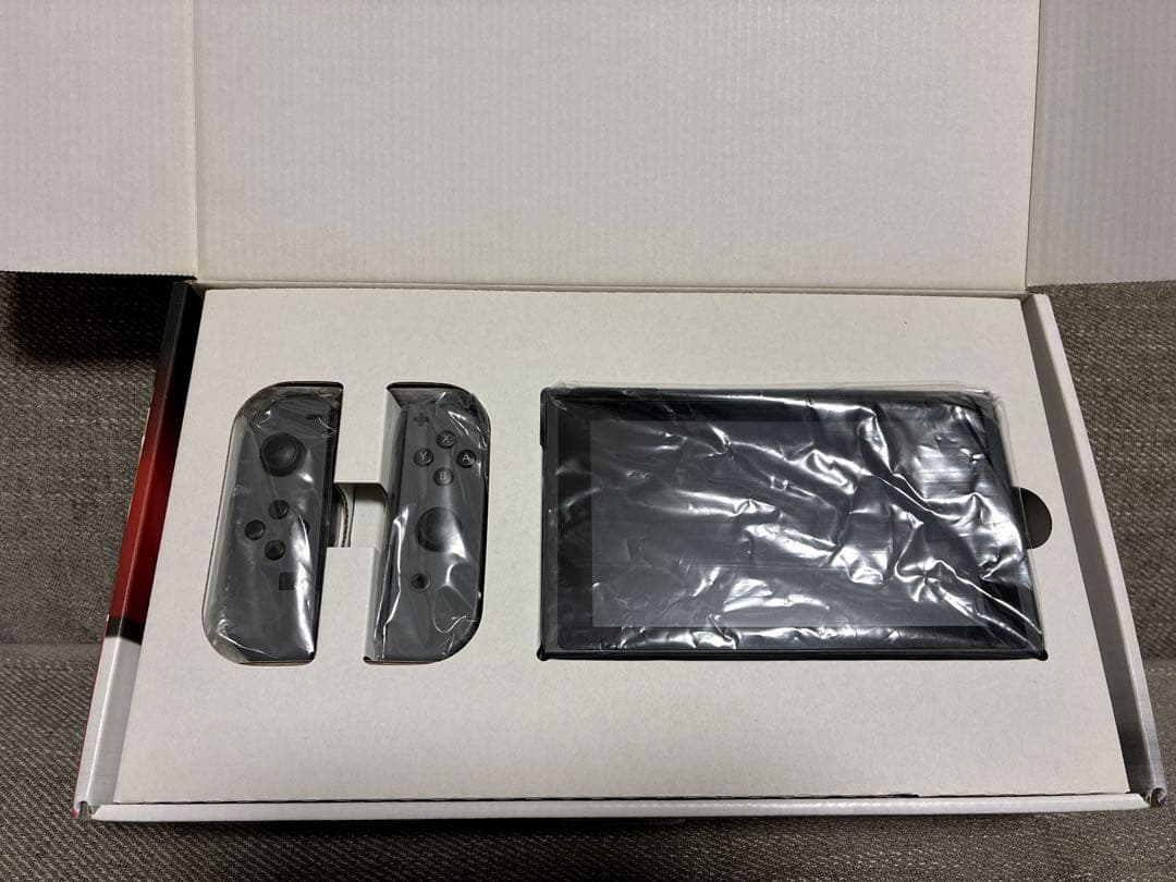 【送料無料】Nintendo Switch グレー 本体 ドック付き