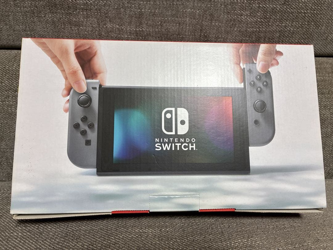 【送料無料】Nintendo Switch グレー 本体 ドック付き