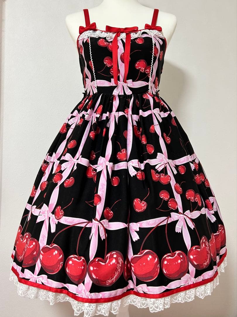 Angelic Pretty Charming Cherryジャンパースカート