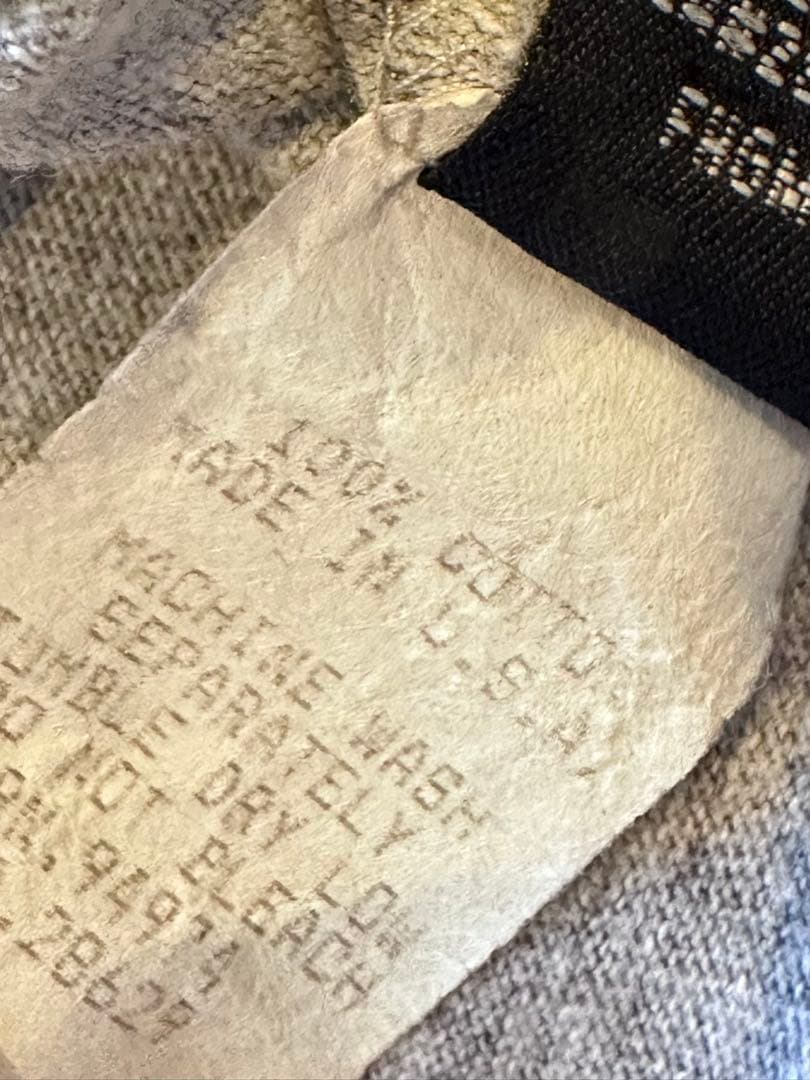 90s USA製　OLD STUSSY ロゴリンガーTシャツ XL