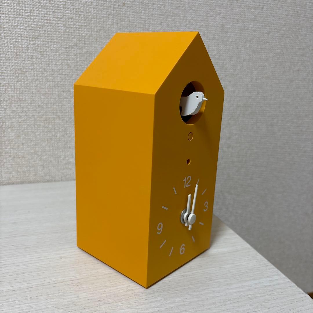 24時間以内発送‼️無印良品　鳩時計オレンジ　限定品