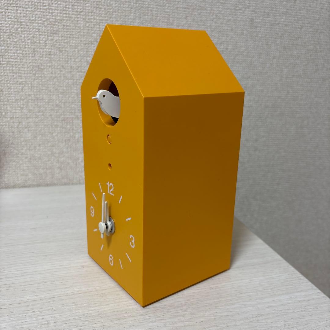 24時間以内発送‼️無印良品　鳩時計オレンジ　限定品