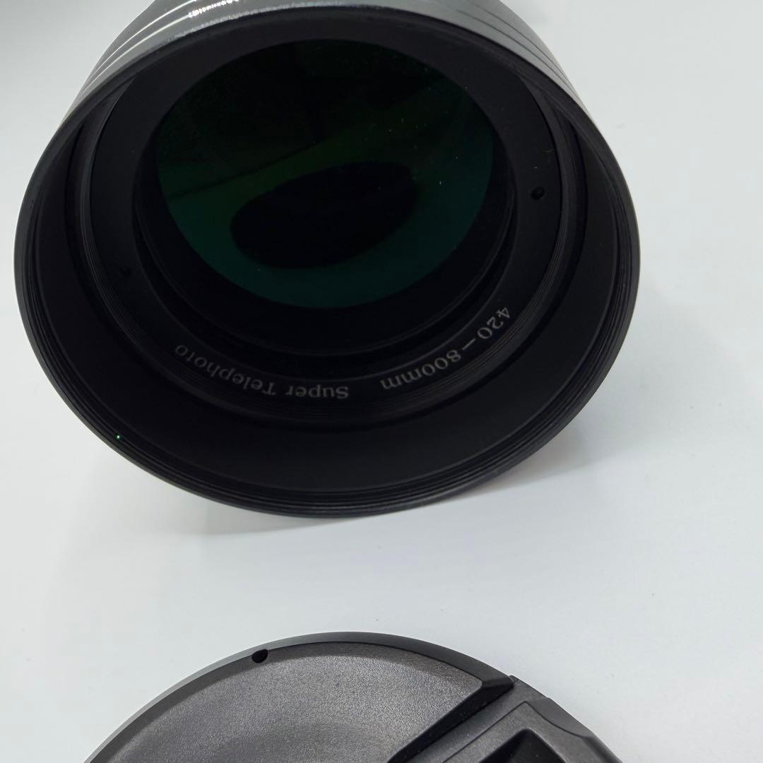 美品 420-800mm スーパーテレフォトレンズ