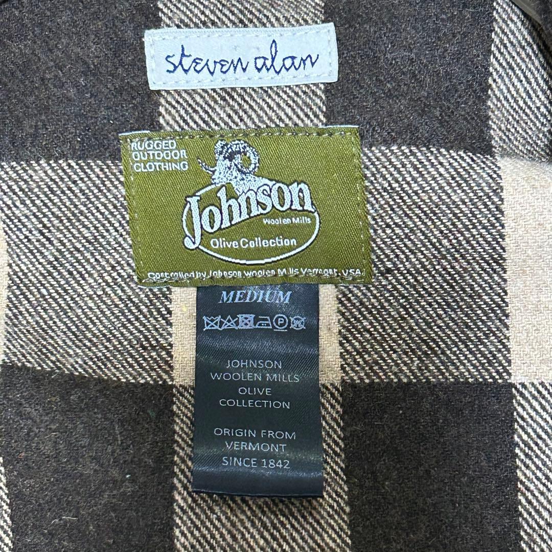 Steven Alan×JOHNSON WOOLEN MILLS カバーオール