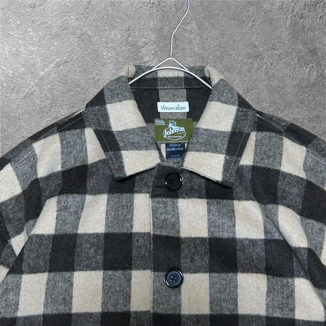 Steven Alan×JOHNSON WOOLEN MILLS カバーオール