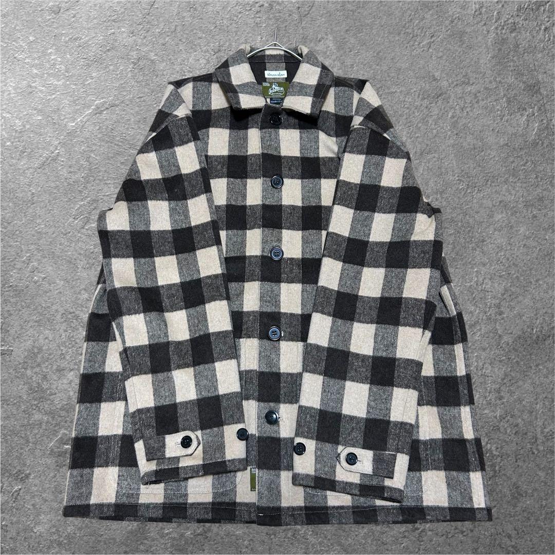 Steven Alan×JOHNSON WOOLEN MILLS カバーオール