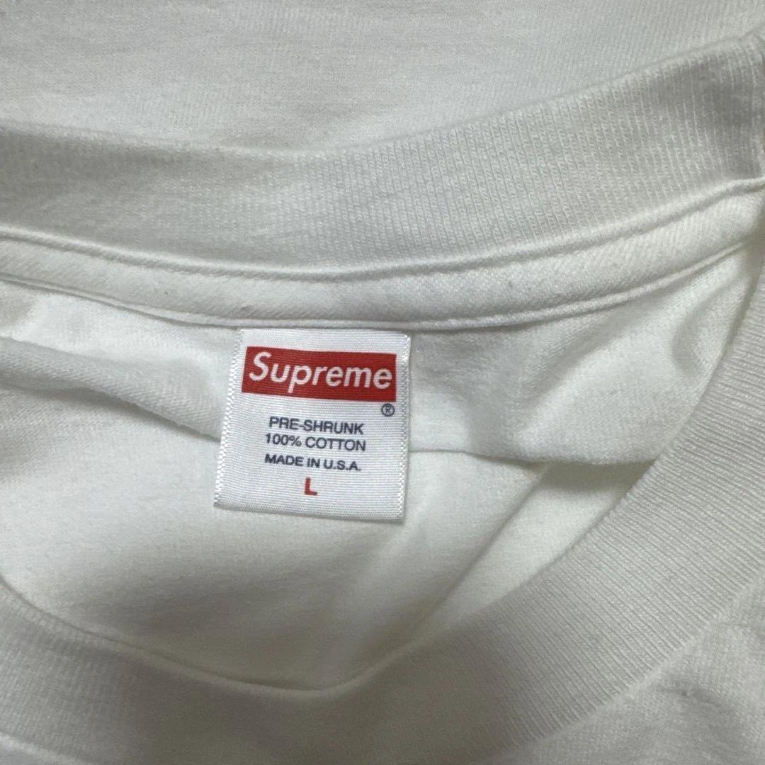 Supreme Shadow Tee White Lサイズ