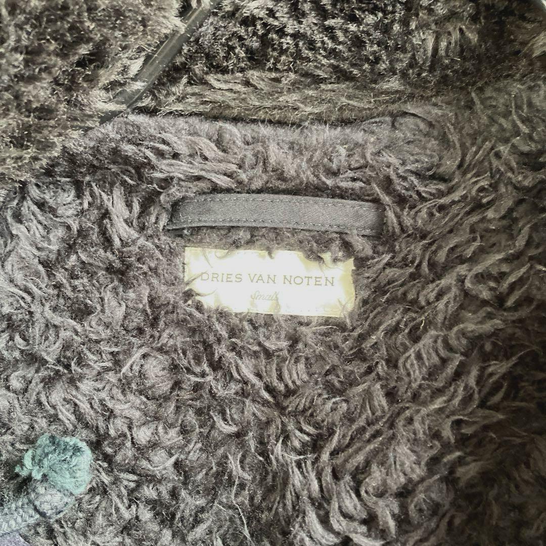 dries van noten ウール　オーバーサイズ　モッズコート