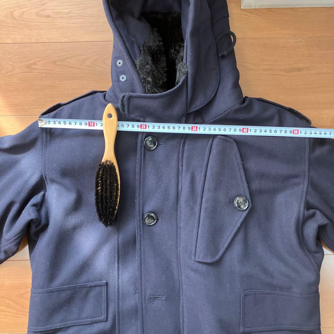 dries van noten ウール　オーバーサイズ　モッズコート