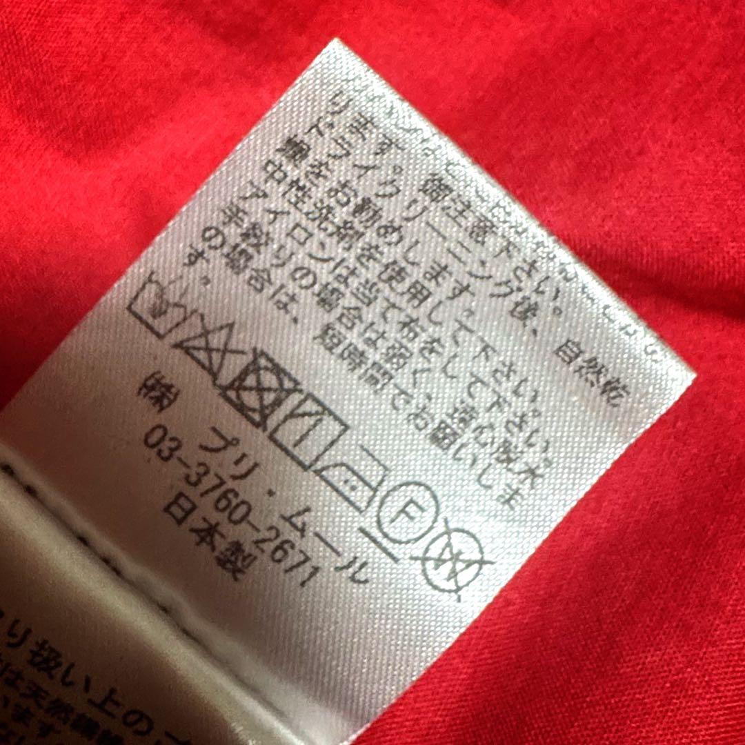 crescent 赤 チェック柄 ロングスカート