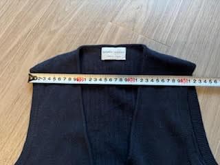 Settefili Cashmere ネイビー ダブルブレストベスト