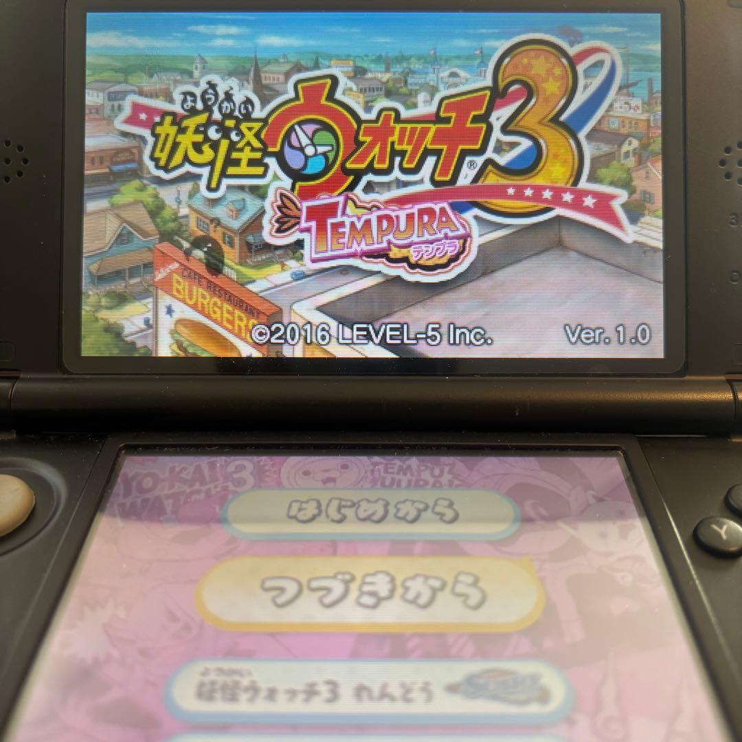 プレイ310時間超【動作確認⭕️】3DS 妖怪ウォッチ3 スキヤキ＋スシ＋テンプラ