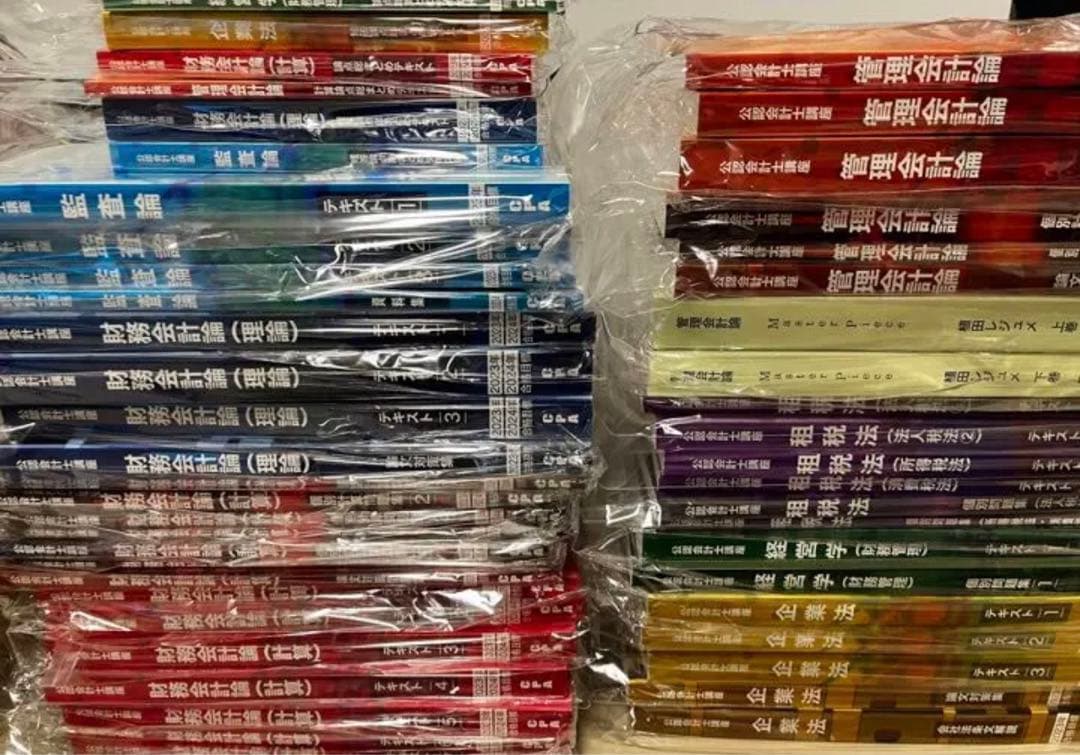 CPA 2023年目標　論文コーステキスト＆問題集一式