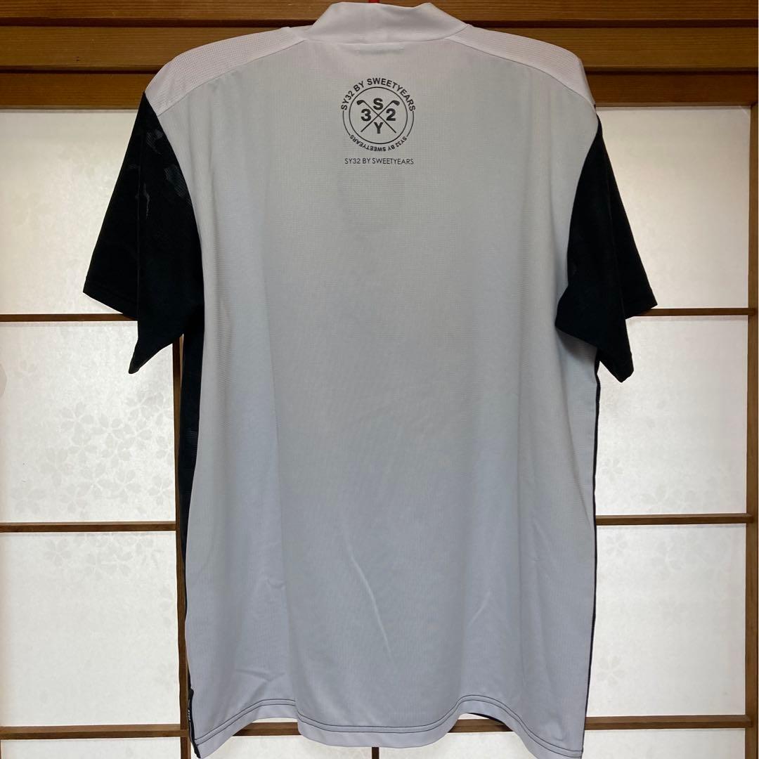 パ*ん様 【値下中】美品★SY32 GOLF★カモフラエンボスモックネック★XL
