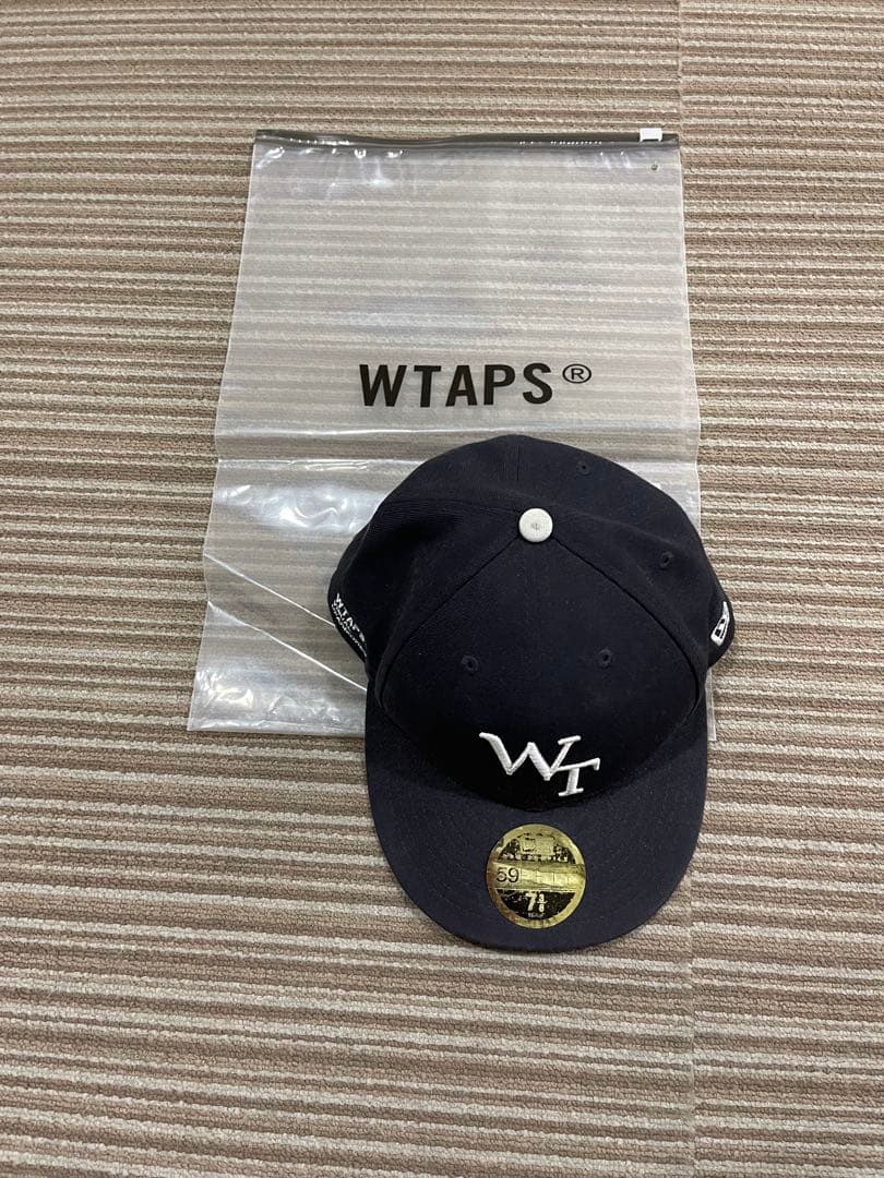 WTAPS✖️new era /59FIFTYキャップ/ネイビー/キャップ
