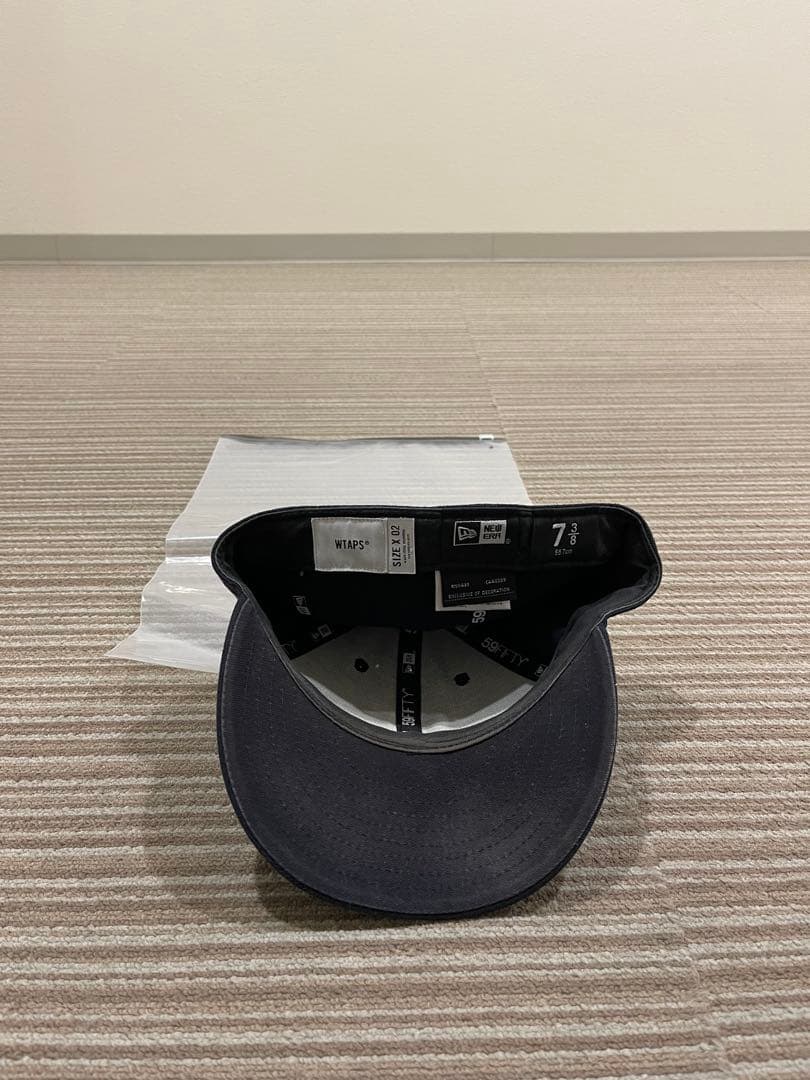 WTAPS✖️new era /59FIFTYキャップ/ネイビー/キャップ