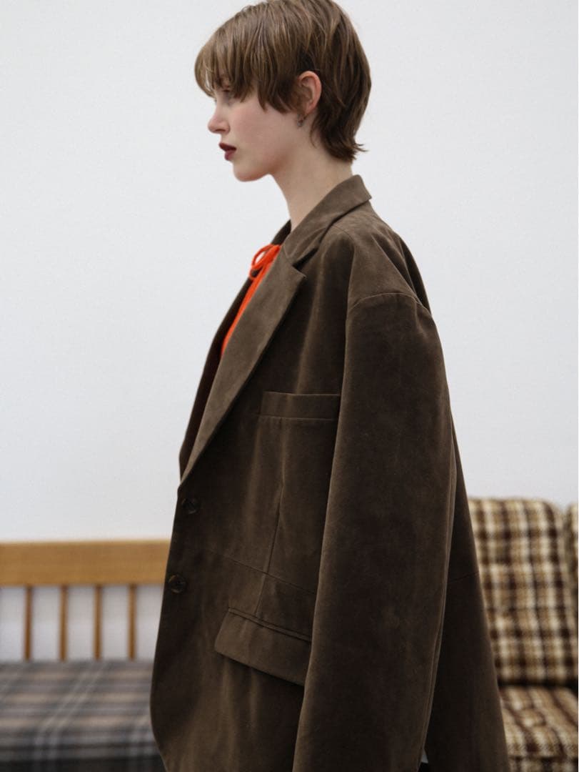 ジャケット・アウター suede dad jacket Cara by katrin tokyo
