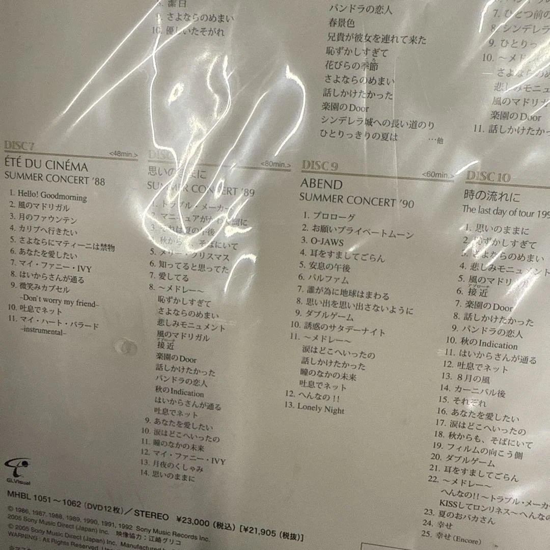 南野陽子 NANNO DVD-BOX