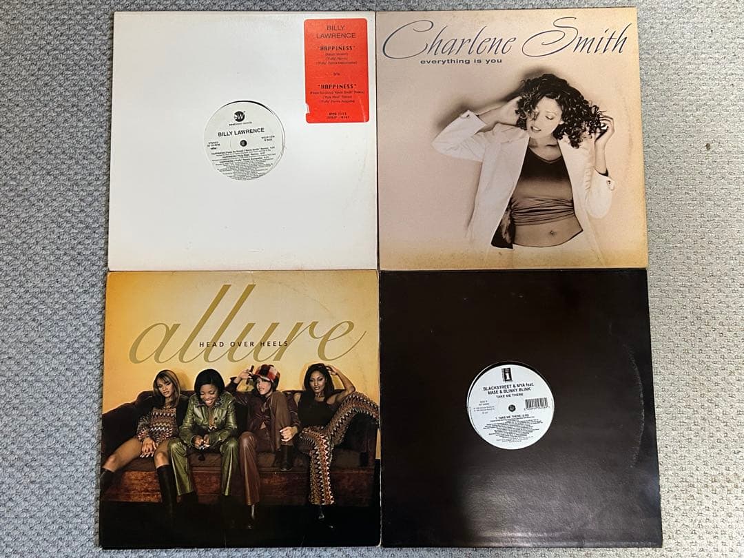 90年代R&B洋楽レコードコレクション６０枚