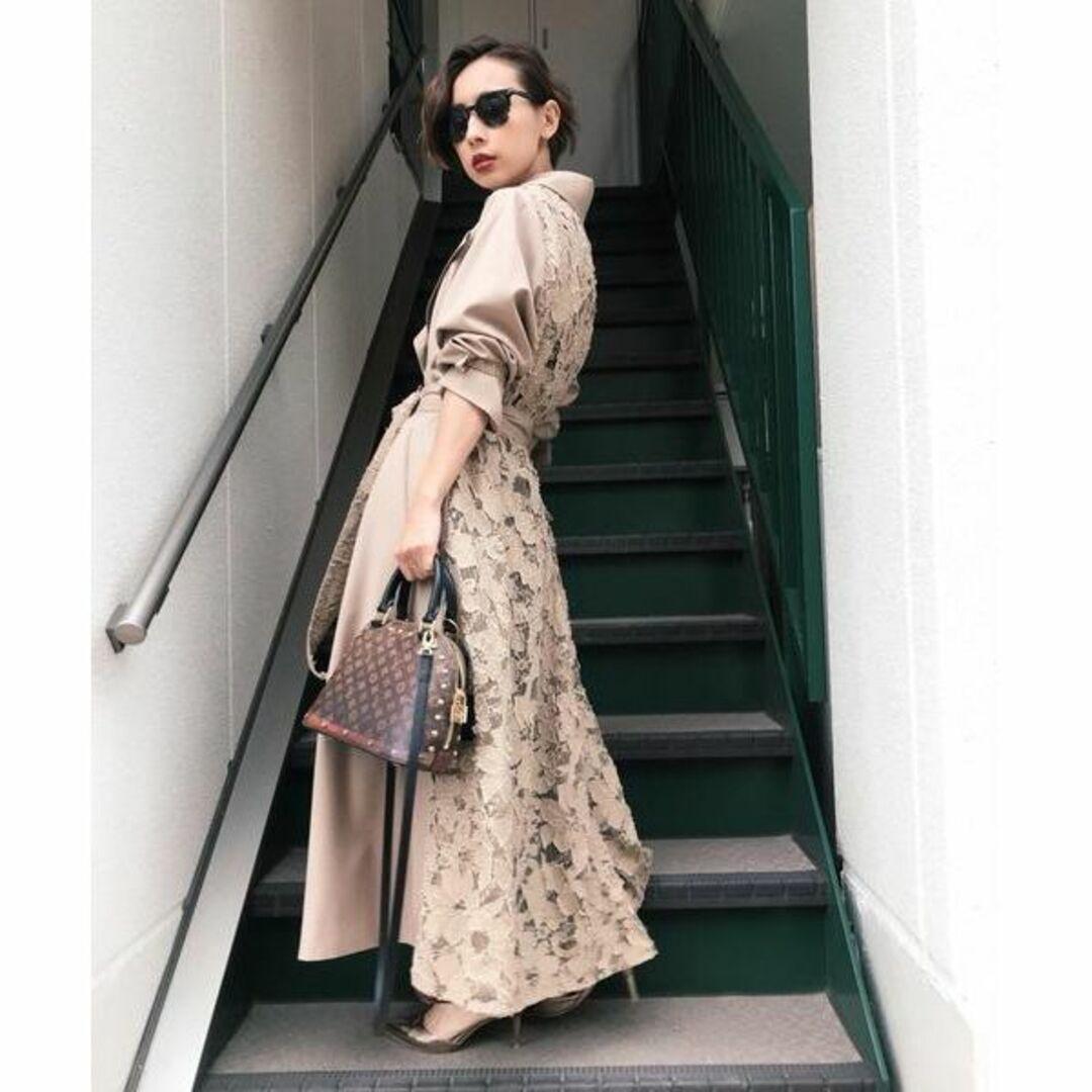 BACK LACE COAT ameri vintage アメリヴィンテージ