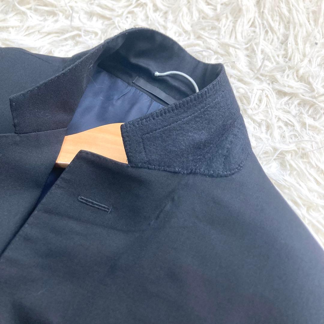 【美品】GUCCI テーラードジャケット　フリーダ期　グッチ　黒　無地