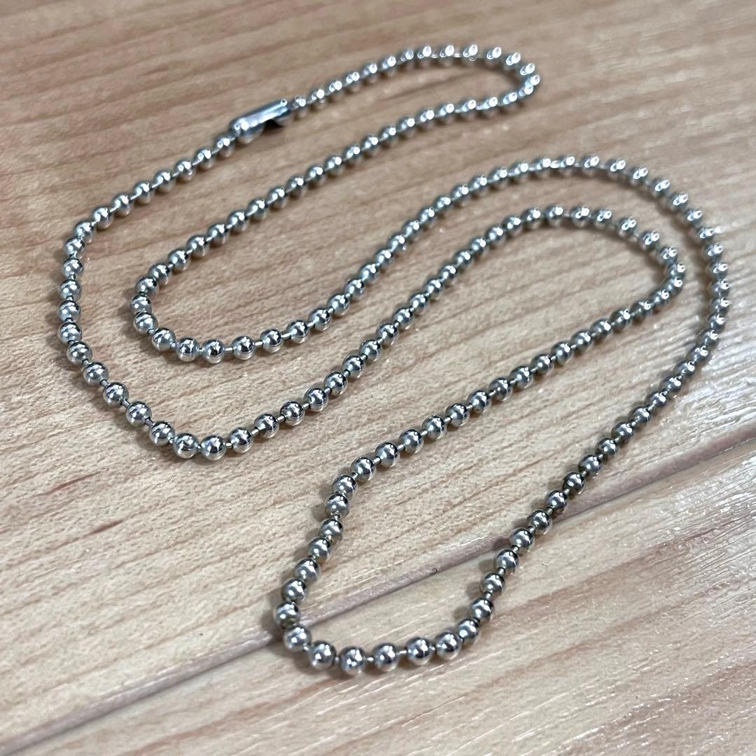 シルバー チェーン 925 Silver ボールチェーン インディアンジュエリー