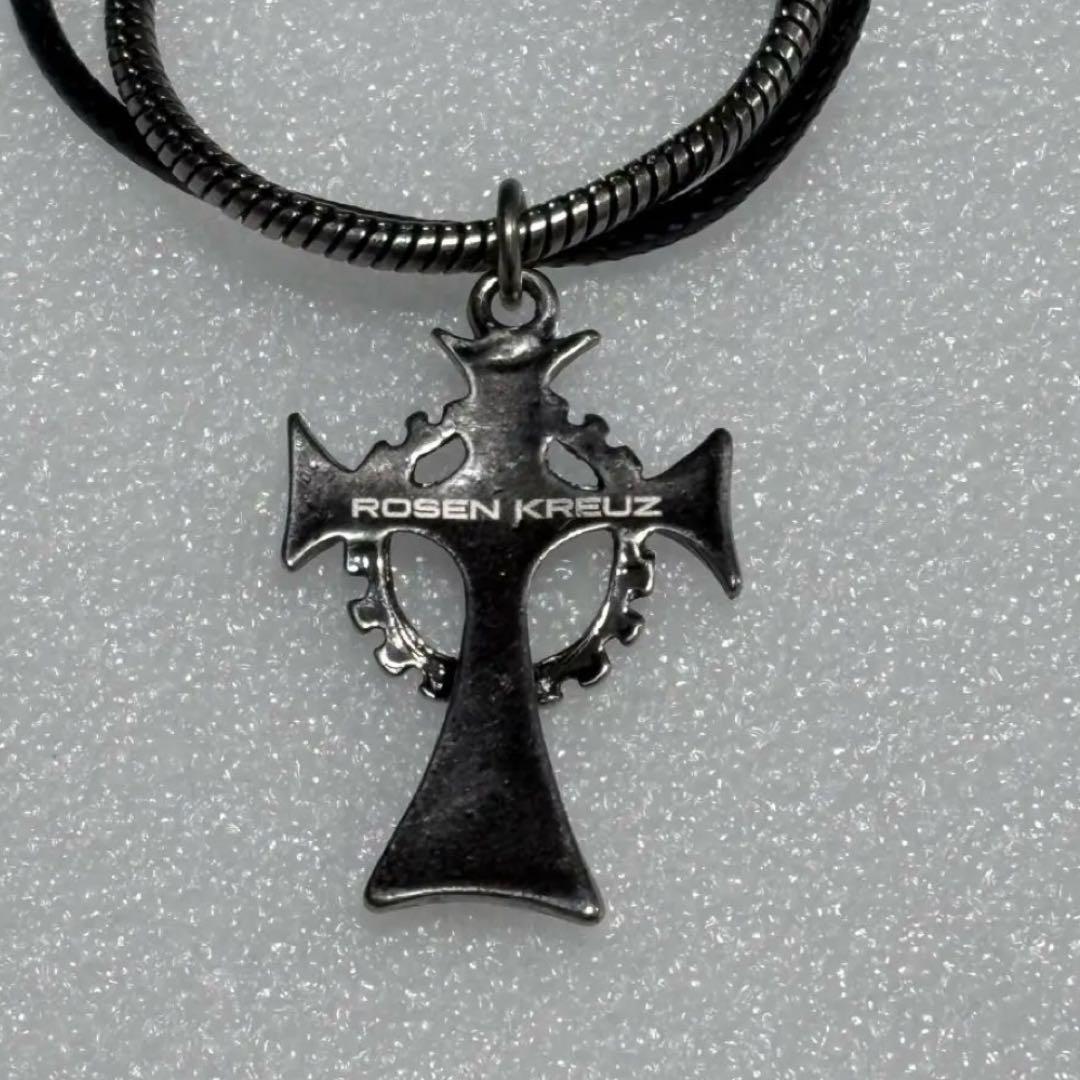 アクセサリー RosenKreuz guilty cross leather necklace