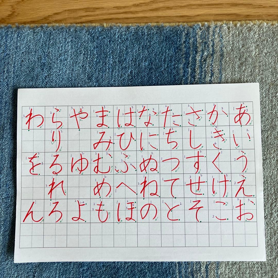整った字が身につく！1～4年の漢字 ひらがな・カタカナ等⭐️紅福のお手本プリント⭐️