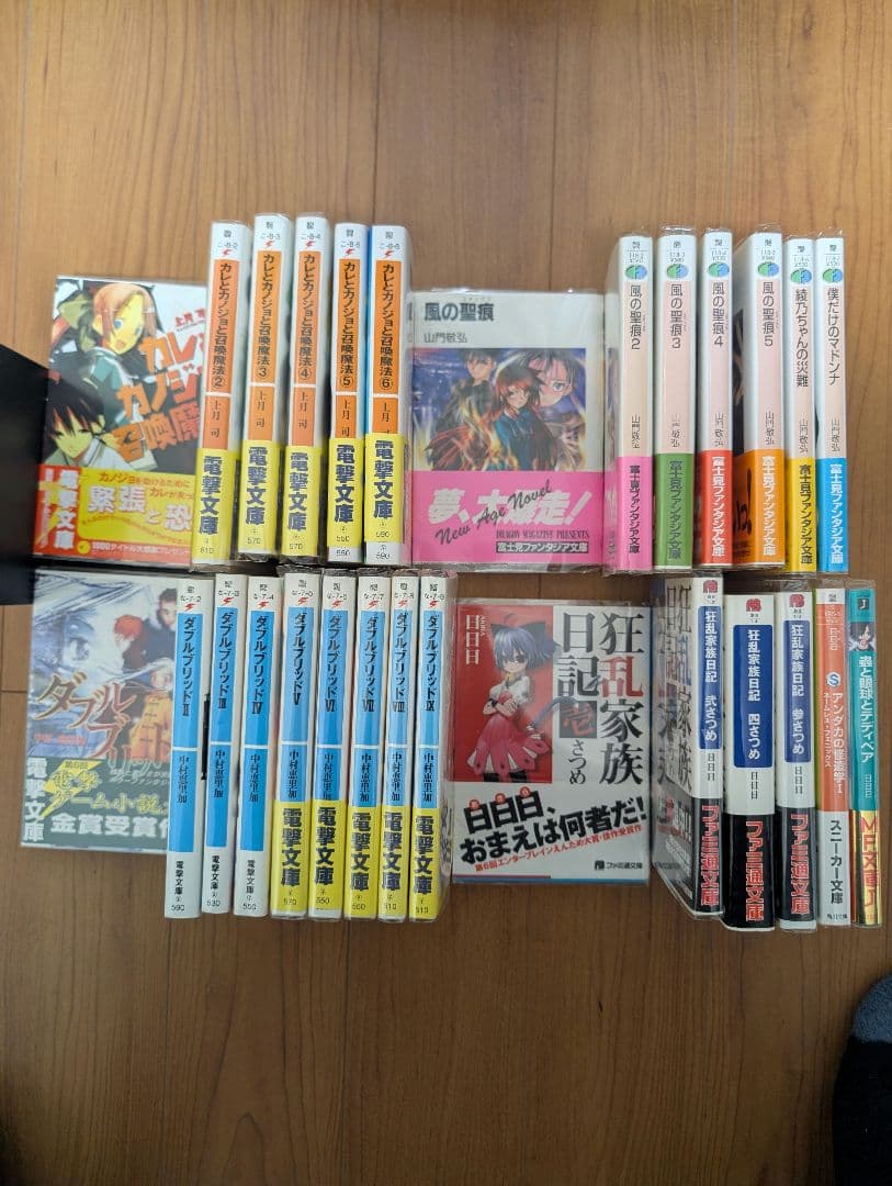 ライトノベルまとめ売り150冊以上＋おまけ 電撃文庫企画本、電撃文庫目録他