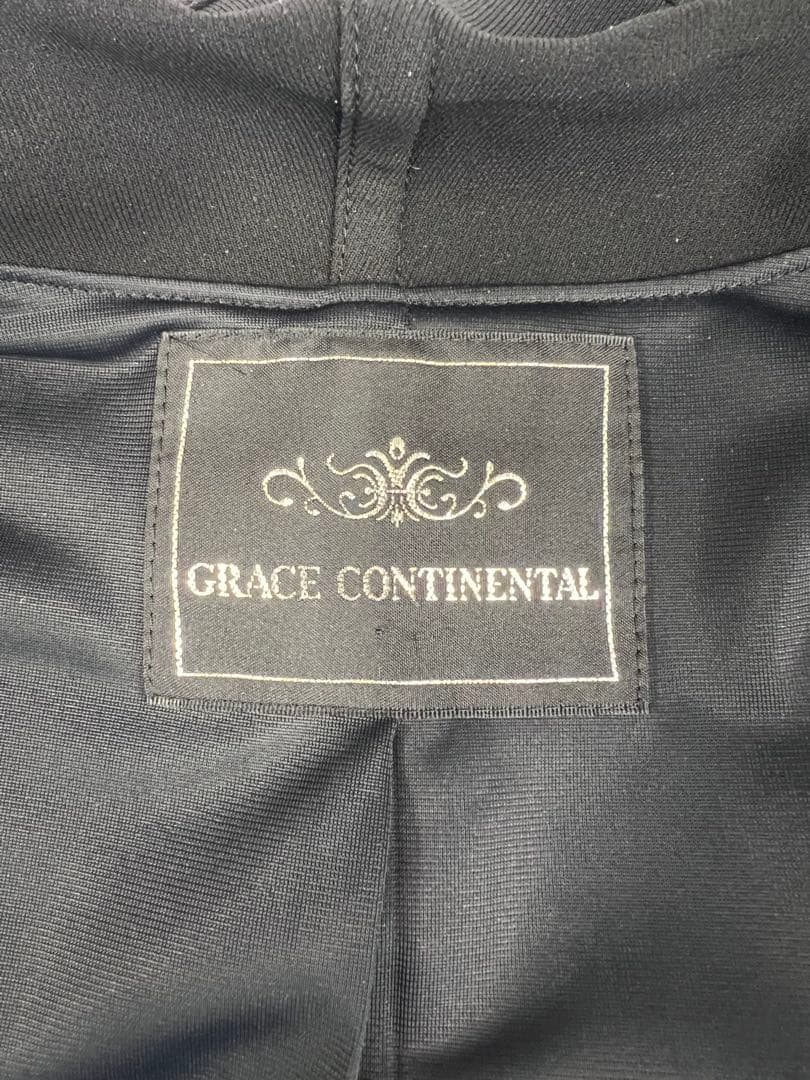 美品GRACE CONTINENTAL ドレープ ボレロジャケット
