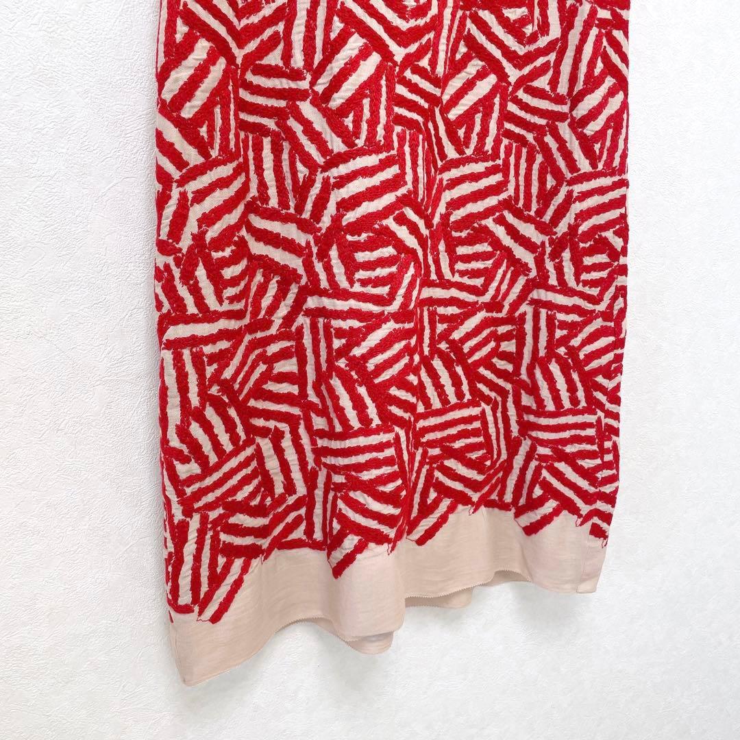 未使用✨ ⚮̈minä perhonen \"log\" 刺繍 ワンピース